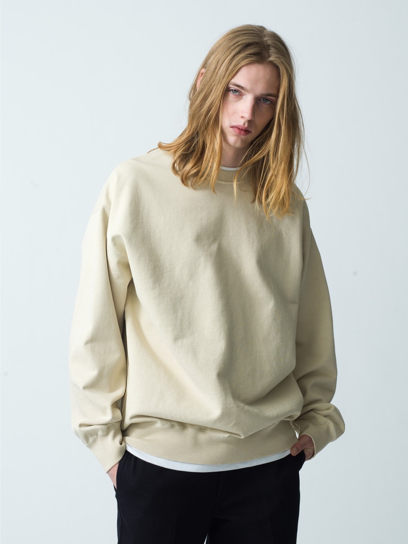 Grace Wash Sweat Pullover | スウェット 詳細画像 beige