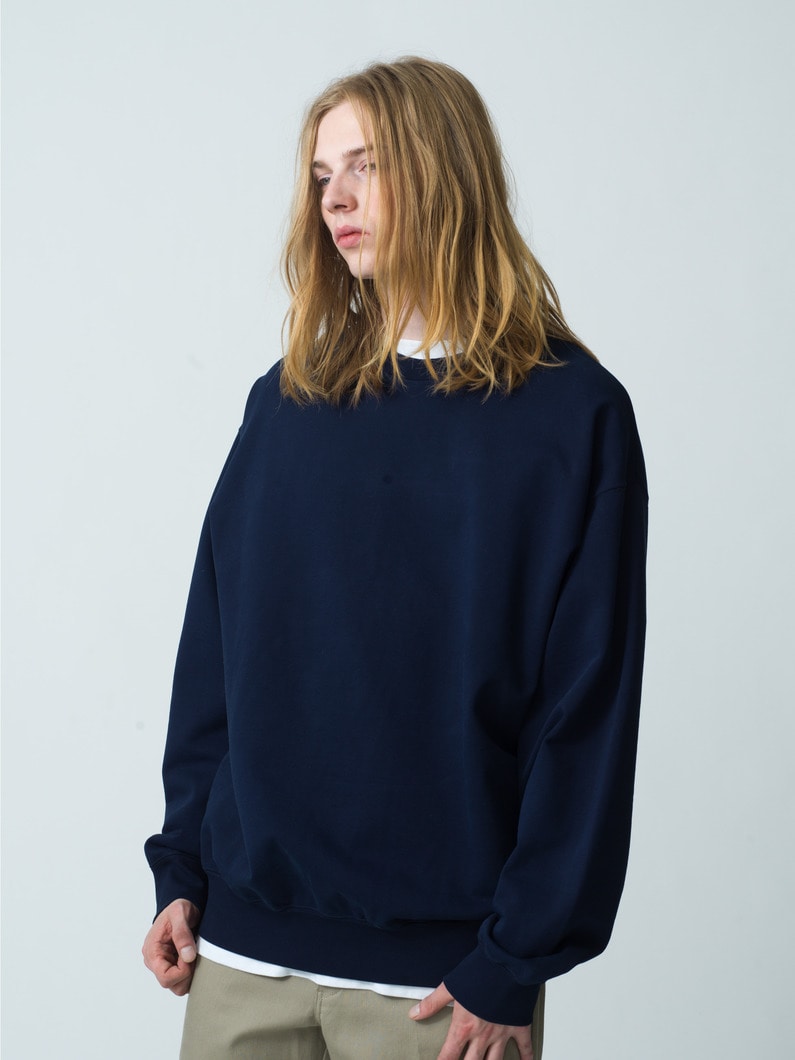 Grace Wash Sweat Pullover | スウェット 詳細画像 navy