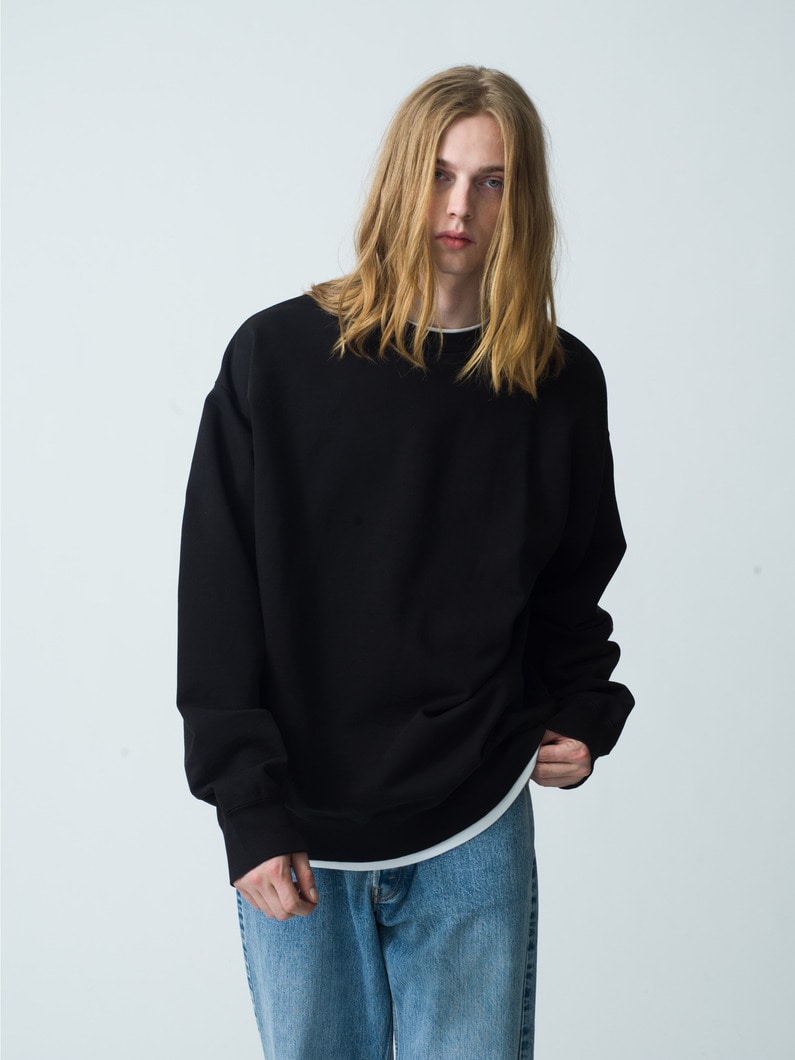 Grace Wash Sweat Pullover | スウェット 詳細画像 black 1