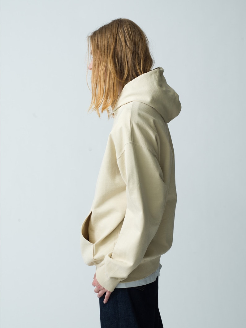 Grace Wash Sweat Hoodie | スウェット 詳細画像 beige 2