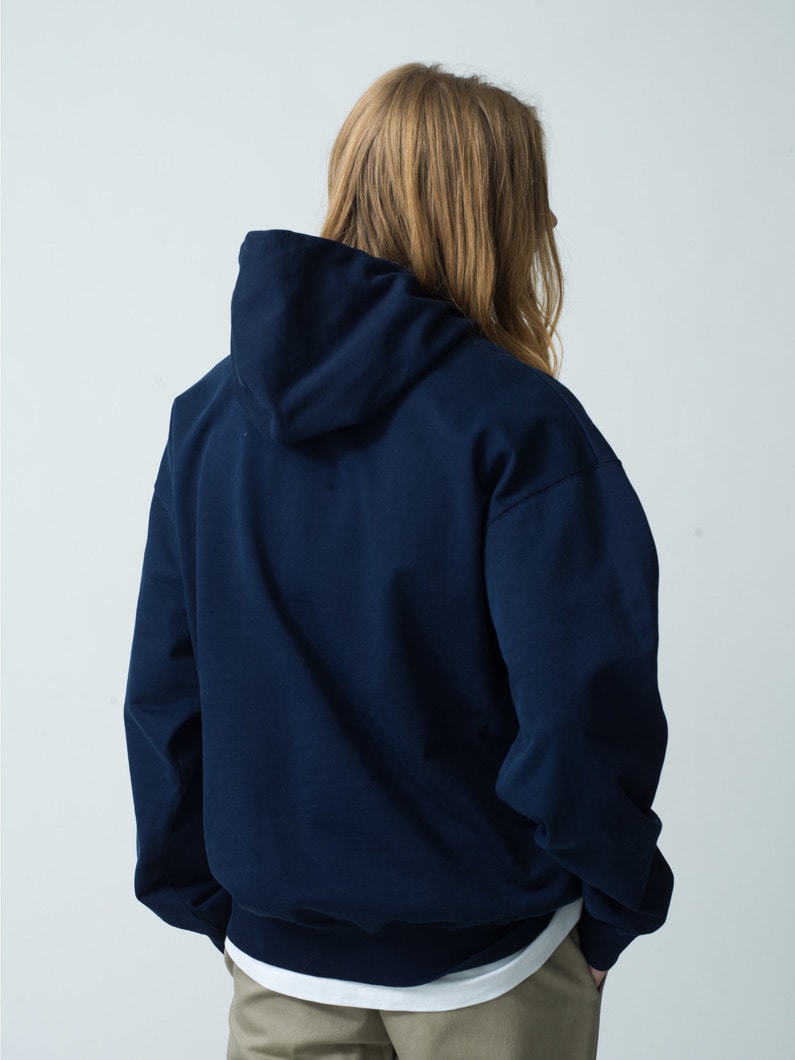 Grace Wash Sweat Hoodie | スウェット 詳細画像 navy 3