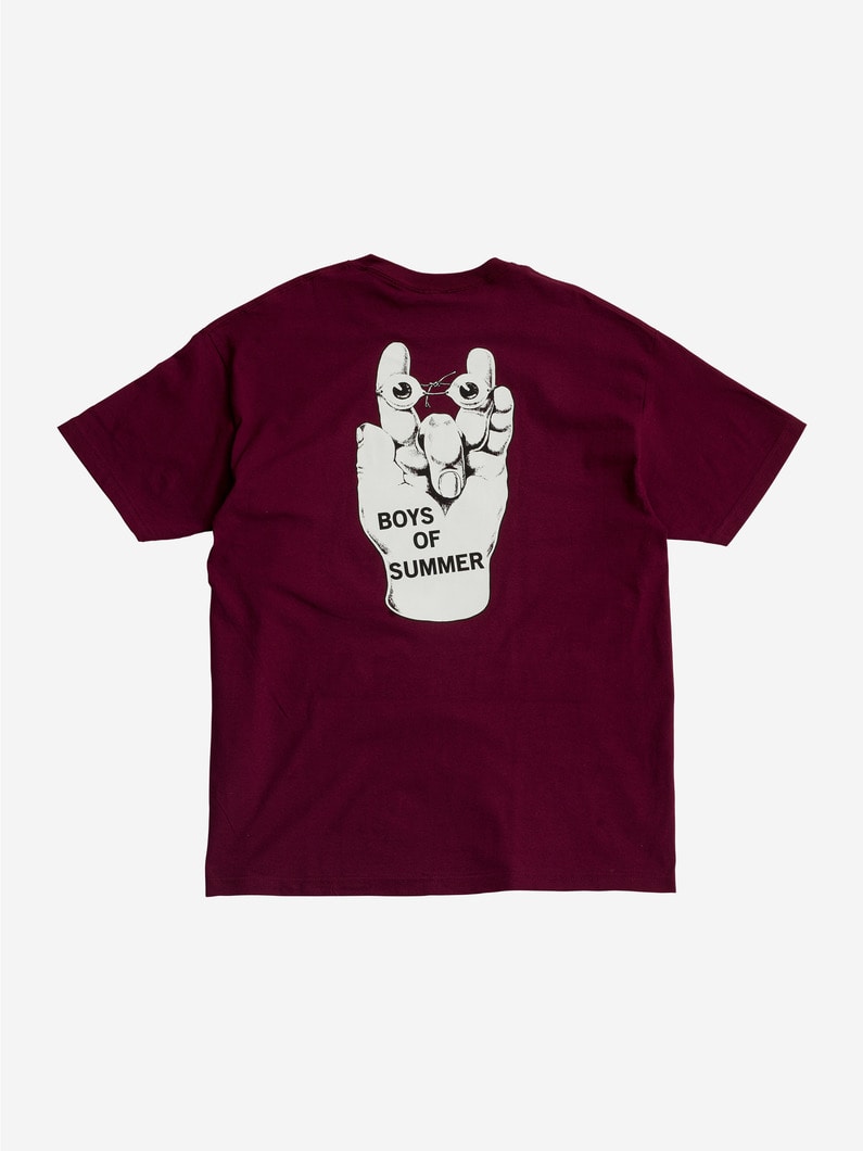 Fingers Tee | ティーシャツ 詳細画像 burgundy 2