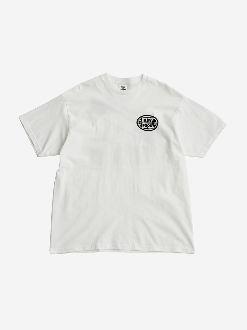 Key Food Tee | ティーシャツ 詳細画像 white