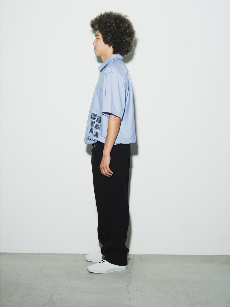 シアタープリント シャツ 詳細画像 blue 2