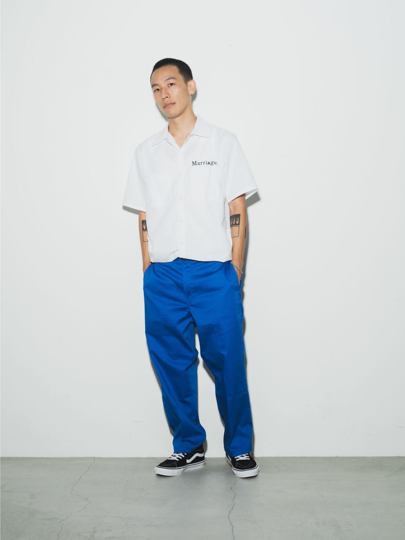 シンプリント シャツ 詳細画像 white 2