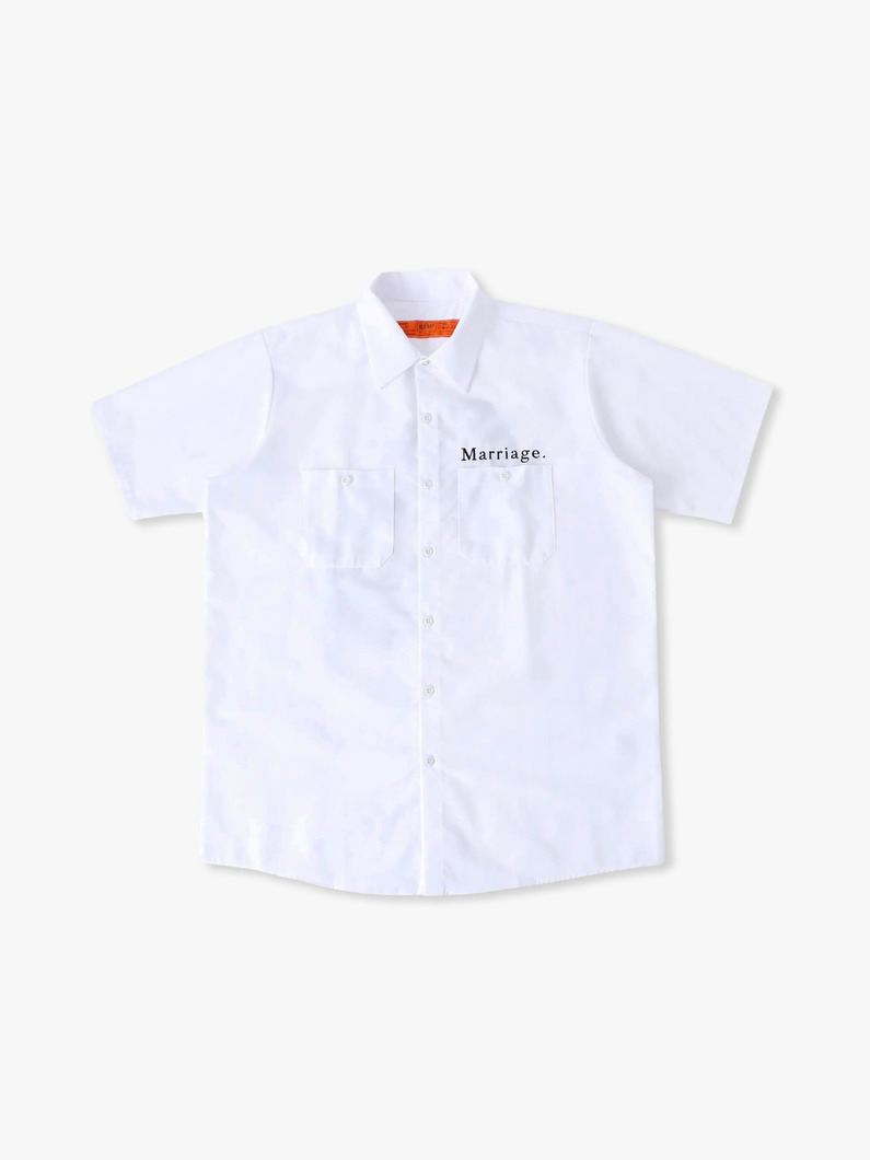 シンプリント シャツ 詳細画像 white 4