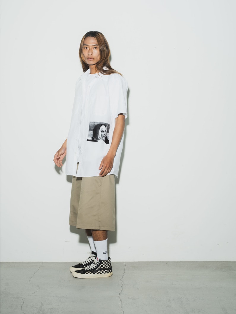 フローラルプリント シャツ 詳細画像 white 2