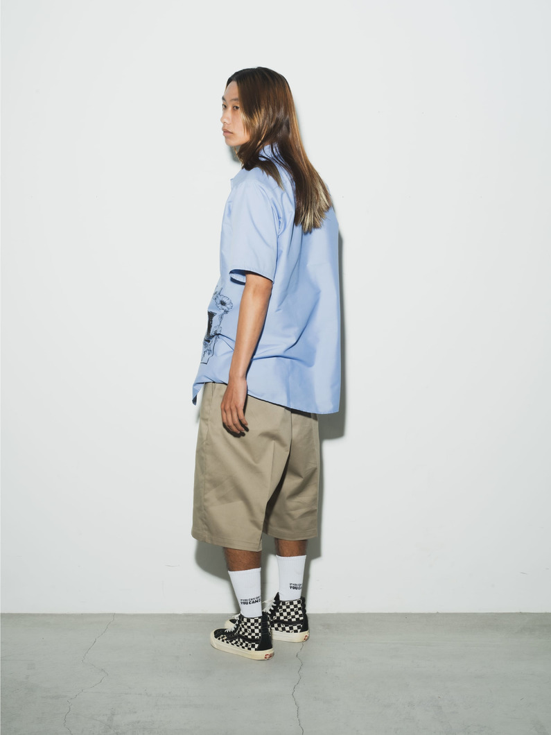 フローラルプリント シャツ 詳細画像 blue 2