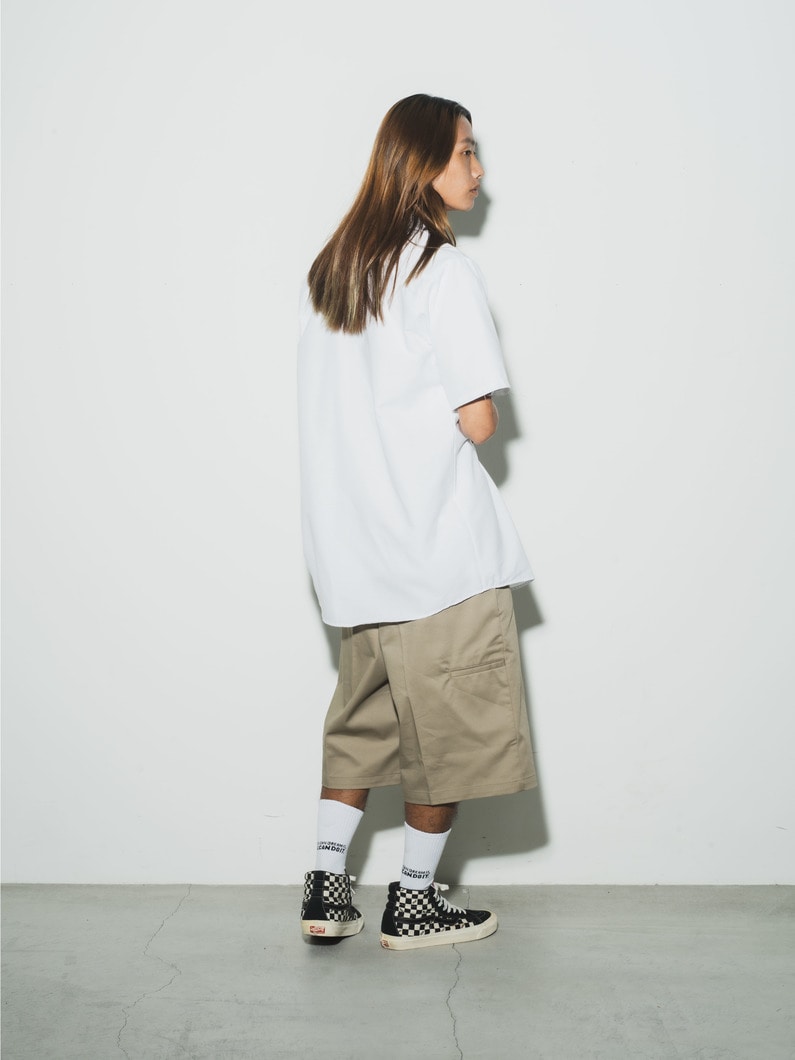 スモーキングプリント シャツ 詳細画像 white 3