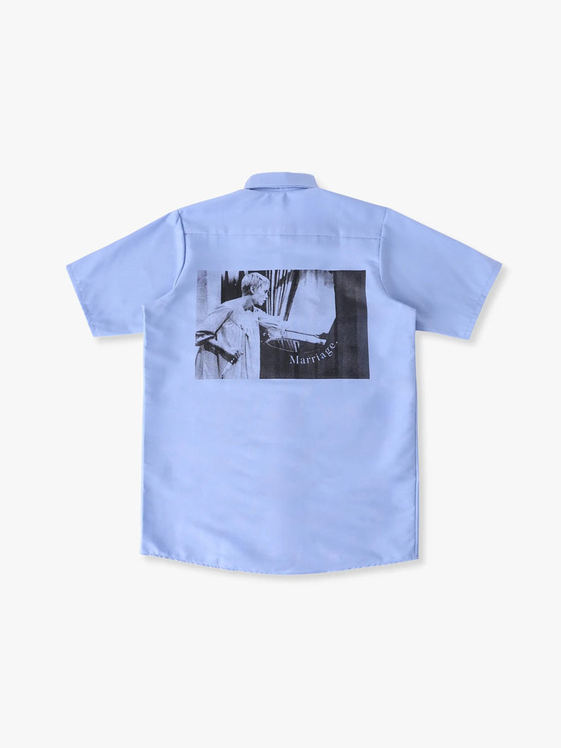 ローズマリープリント シャツ 詳細画像 white 1