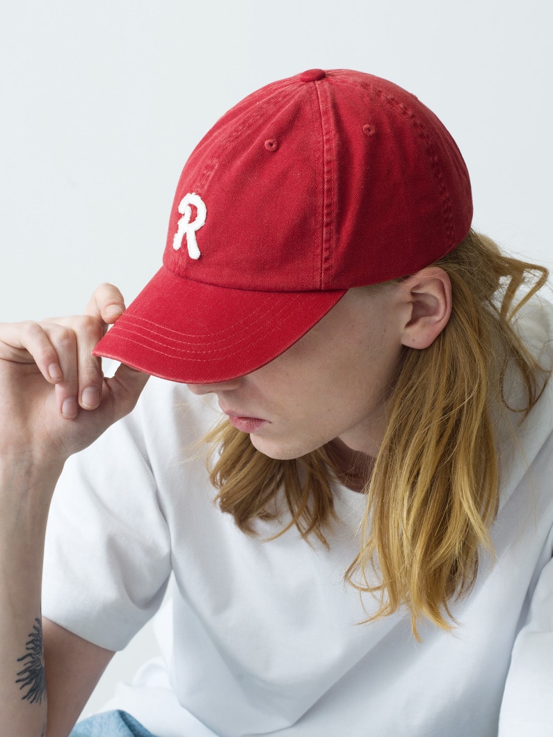 R Patch Cap | キャップ 詳細画像 red