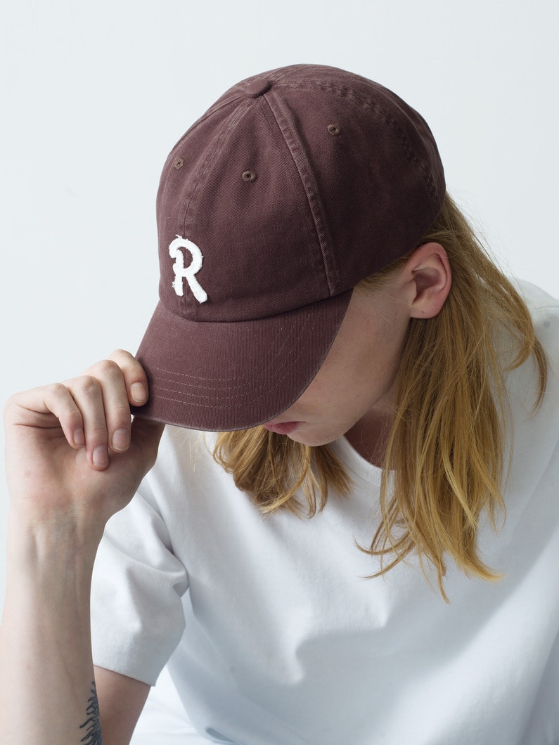 R Patch Cap | キャップ 詳細画像 brown 1