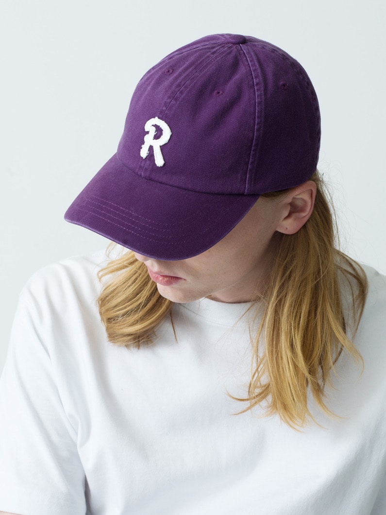 R Patch Cap | キャップ 詳細画像 purple