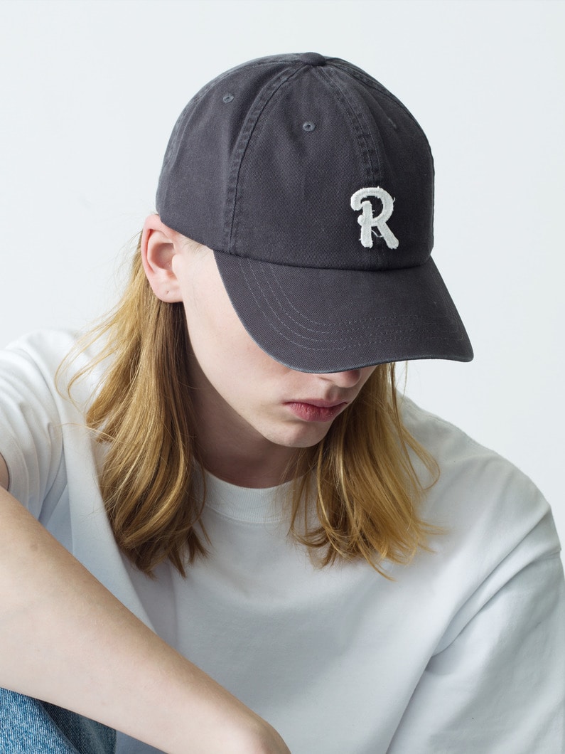 R Patch Cap | キャップ 詳細画像 charcoal gray