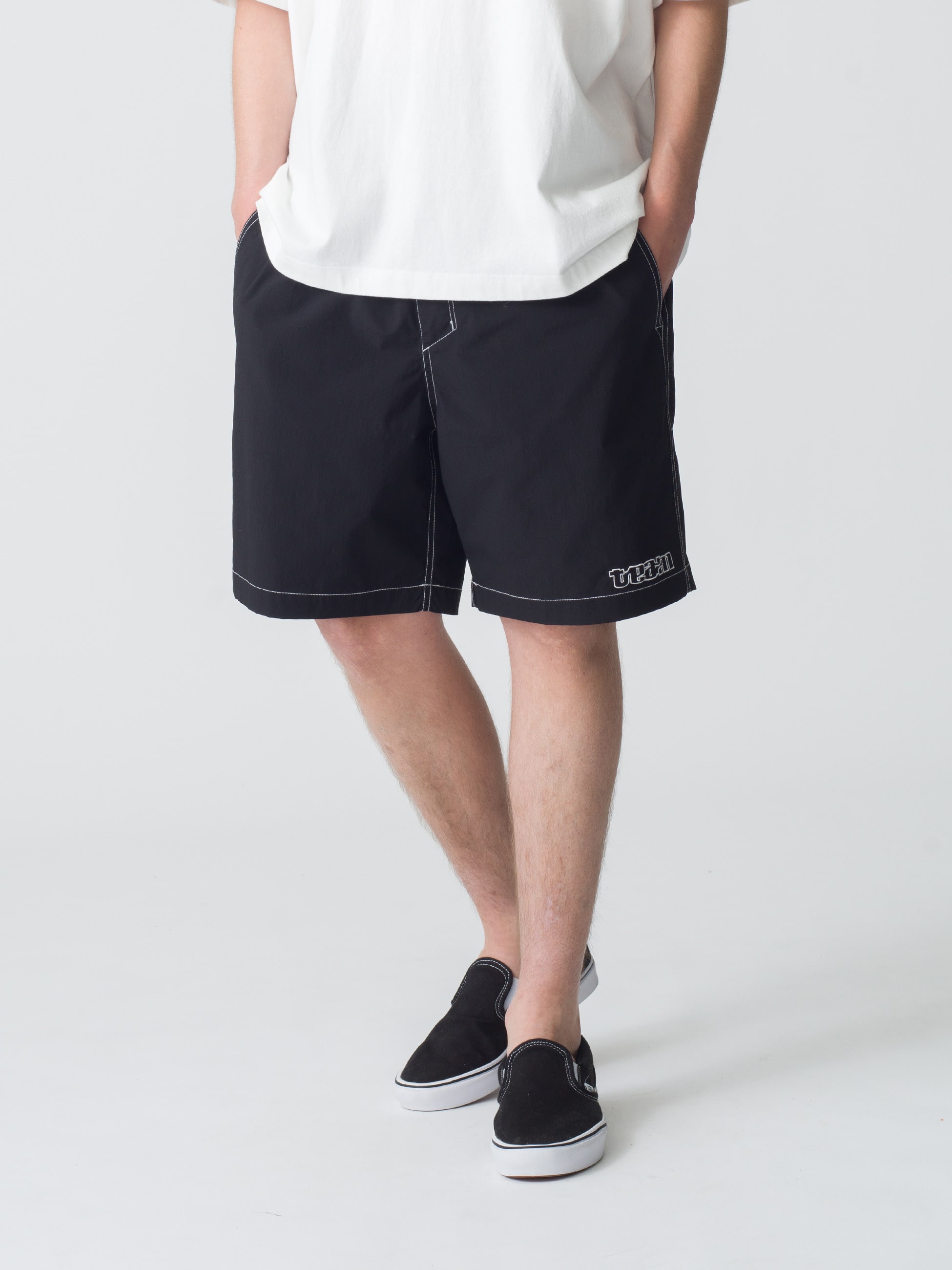 ロンハーマン Ron Herman RHCロゴショートパンツ Lサイズ　ビーチ ロンハーマン Ron Herman RHCロゴショートパンツ Lサイズ ビーチ