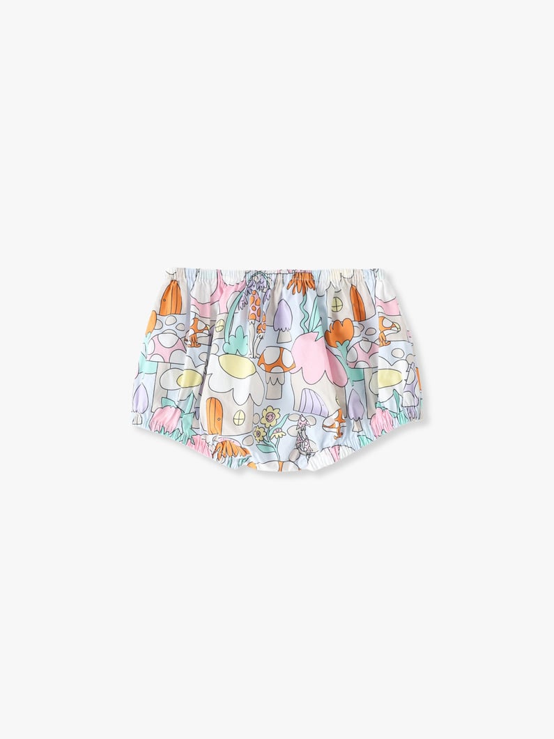 Woodland Print Short Sleeve Dress＆Bloomers Set (24month) | セットアップ 詳細画像 multi 7