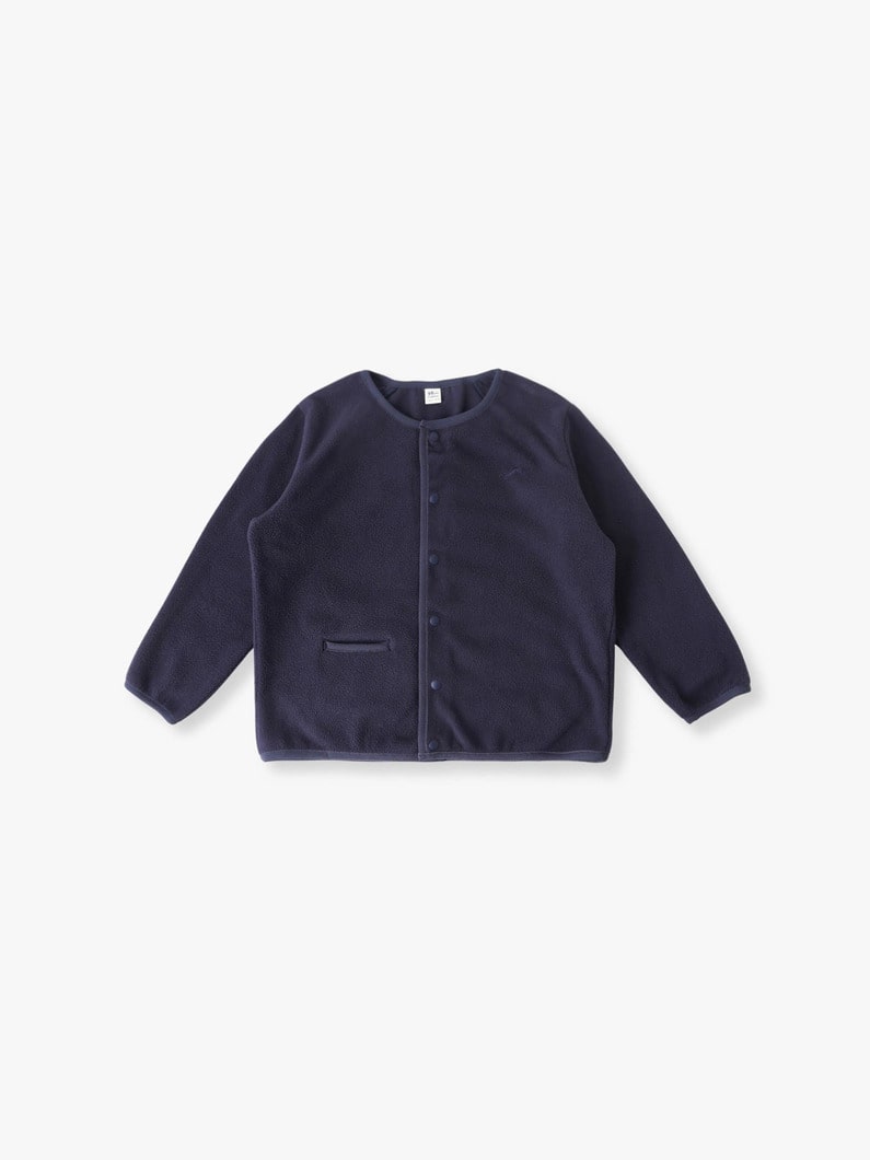 Fleece Jacket (navy/orange/100-140cm) | ジャケット 詳細画像 navy 4