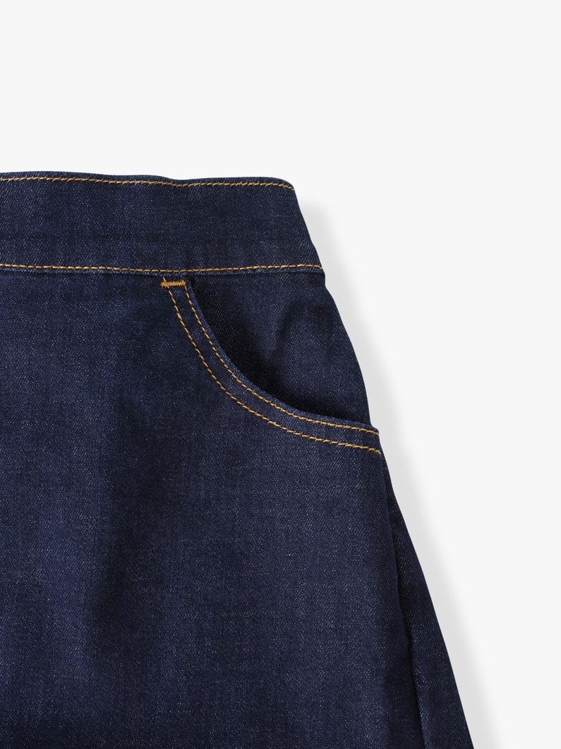 スカート ショーツ（ホワイト/ブルー/100-150cm） 詳細画像 white 3