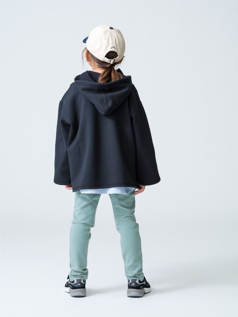 Mexican Parka (light blue/black/100-140cm) | カットソー 詳細画像 black 3