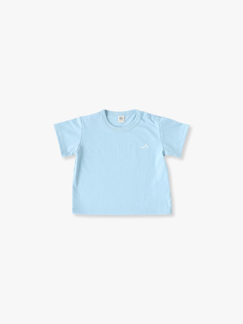 ストレッチ ジャージーティー（ピンク/ブルー/グレー/70-80cm） 詳細画像 blue 3