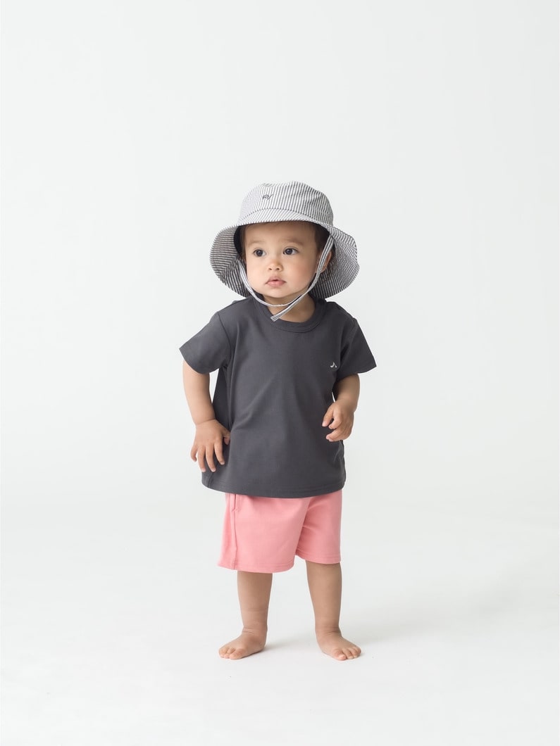 ストレッチ ジャージーティー（ピンク/ブルー/グレー/70-80cm） 詳細画像 gray 4