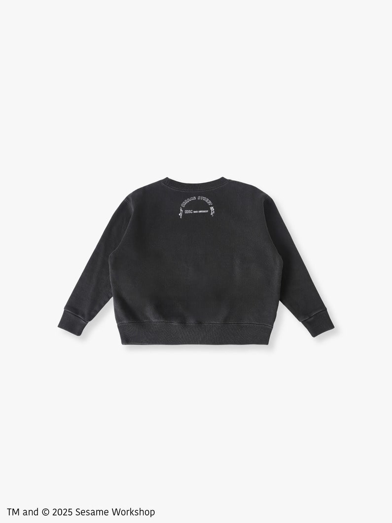 Sesame Street Sweat Shirt (charcoal gray/120-150cm) | スウェット 詳細画像 charcoal gray 1