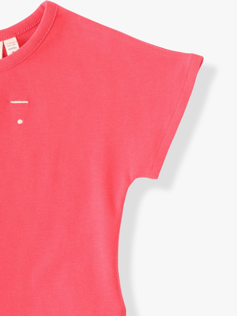 ベビートップ（レッド/ライトブルー/9-24M） 詳細画像 red 2