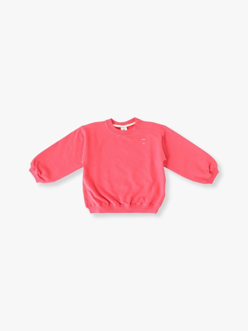 ベビー ドロップショルダー スウェットシャツ（9-24M） 詳細画像 red