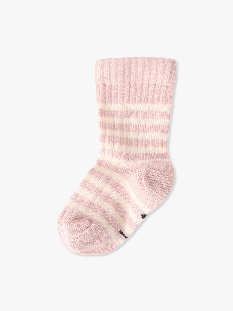 2 パック リブソックス（0-6M） 詳細画像 pink 3
