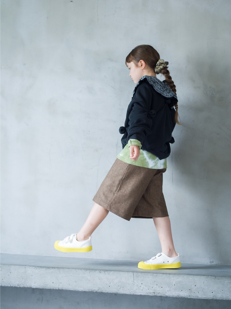 キッズ カラーソール シューズ（イエロー/20-20.5cm） 詳細画像 yellow 7