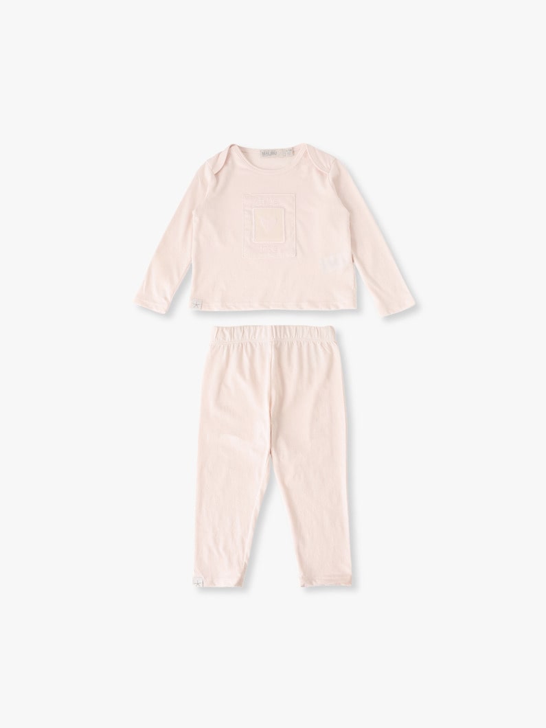 ヘリテージ オーガニック コットン ベビー セット 詳細画像 pink