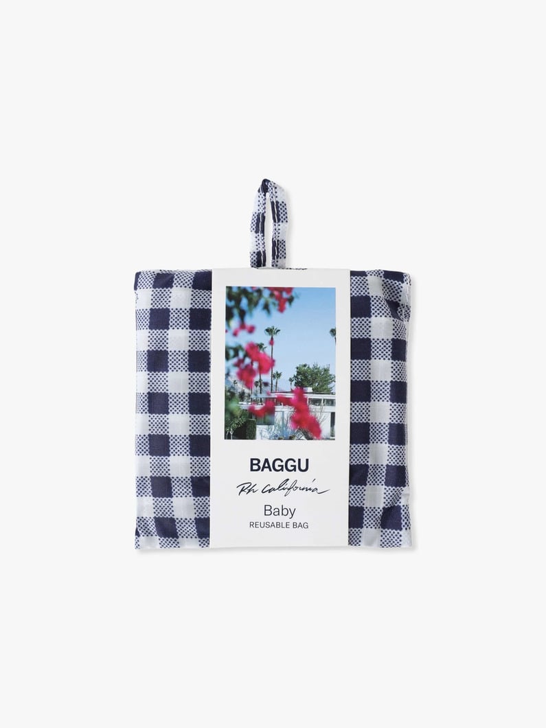 Baby Baggu (Gingham Check) 詳細画像 navy 4