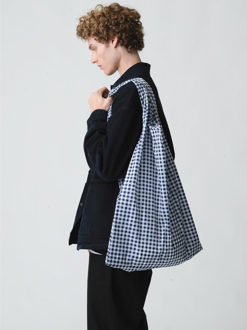 Big Baggu(Gingham Check) 詳細画像 navy 2