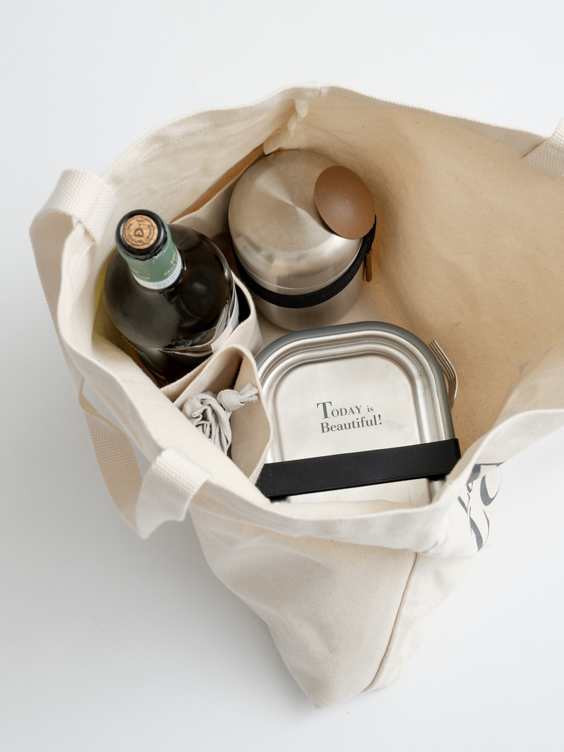 カフェ トートバッグ 詳細画像 ivory 4