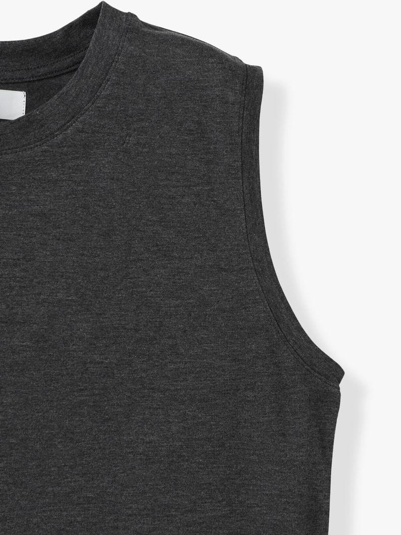 ヘザーグレー スリーブレストップ 詳細画像 gray 2