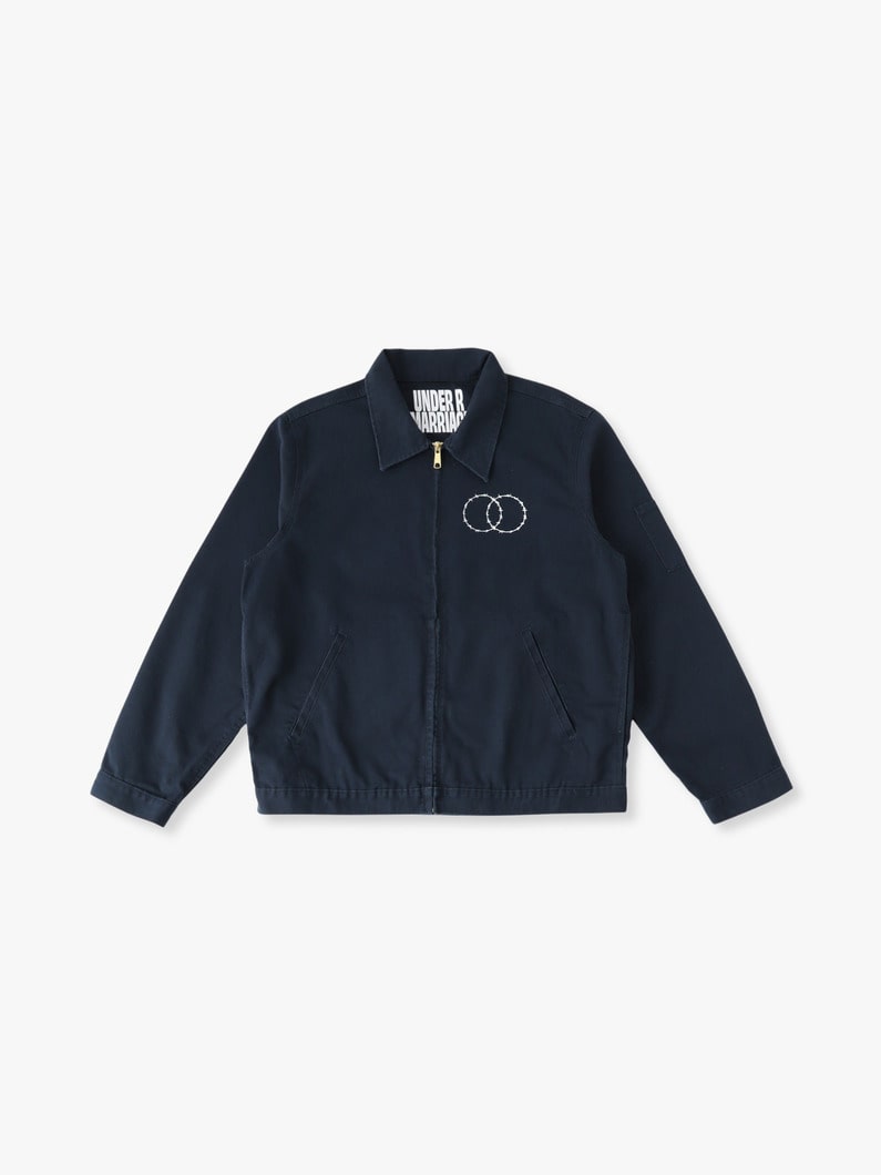 カスタム アンラインド ワークジャケット 詳細画像 navy 1