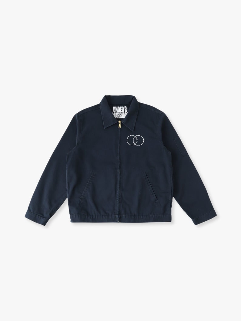 カスタム アンラインド ワークジャケット 詳細画像 navy 2