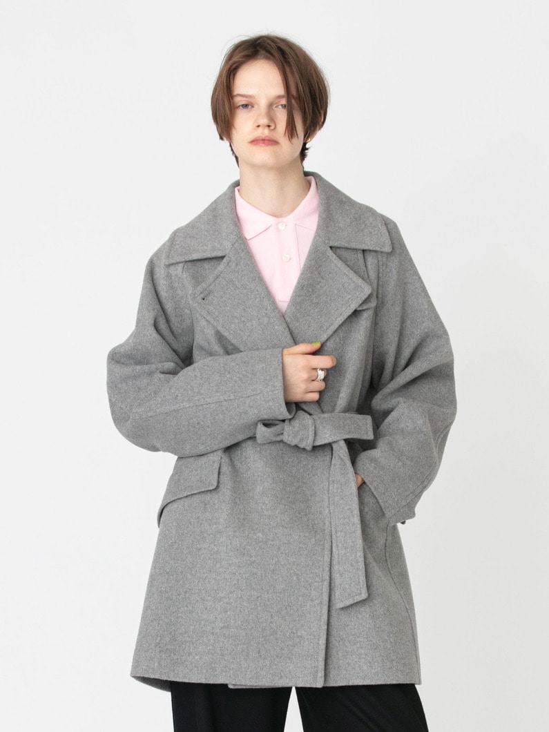 エンベロープ ショートコート 詳細画像 light gray 1