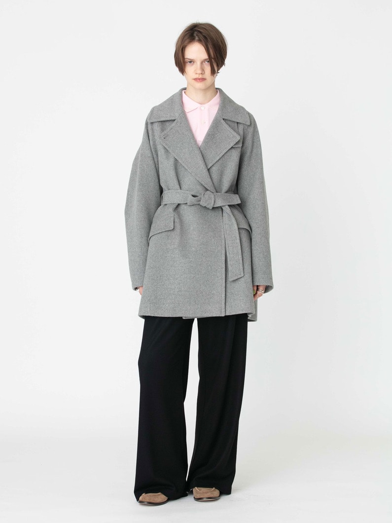 エンベロープ ショートコート 詳細画像 light gray 3