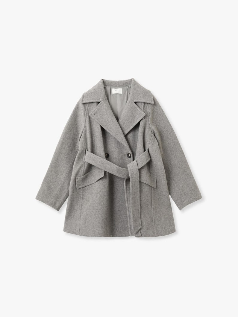 エンベロープ ショートコート 詳細画像 light gray 5