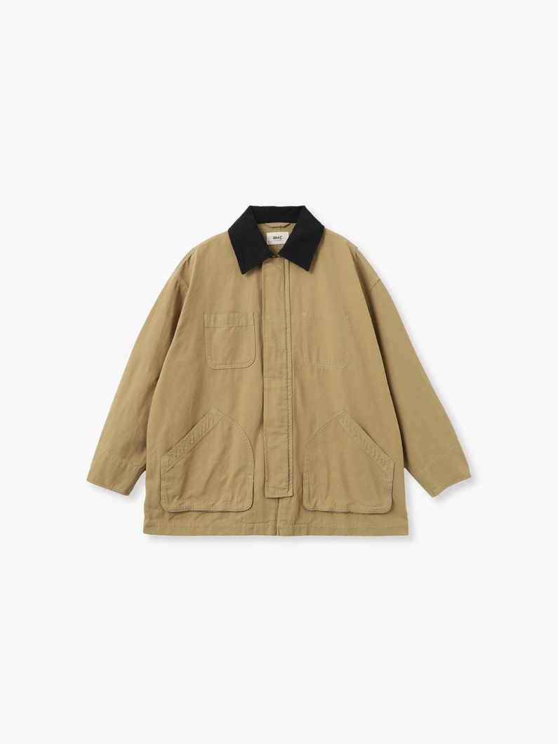 フィールド コート（ベージュ/ネイビー） 詳細画像 beige 7