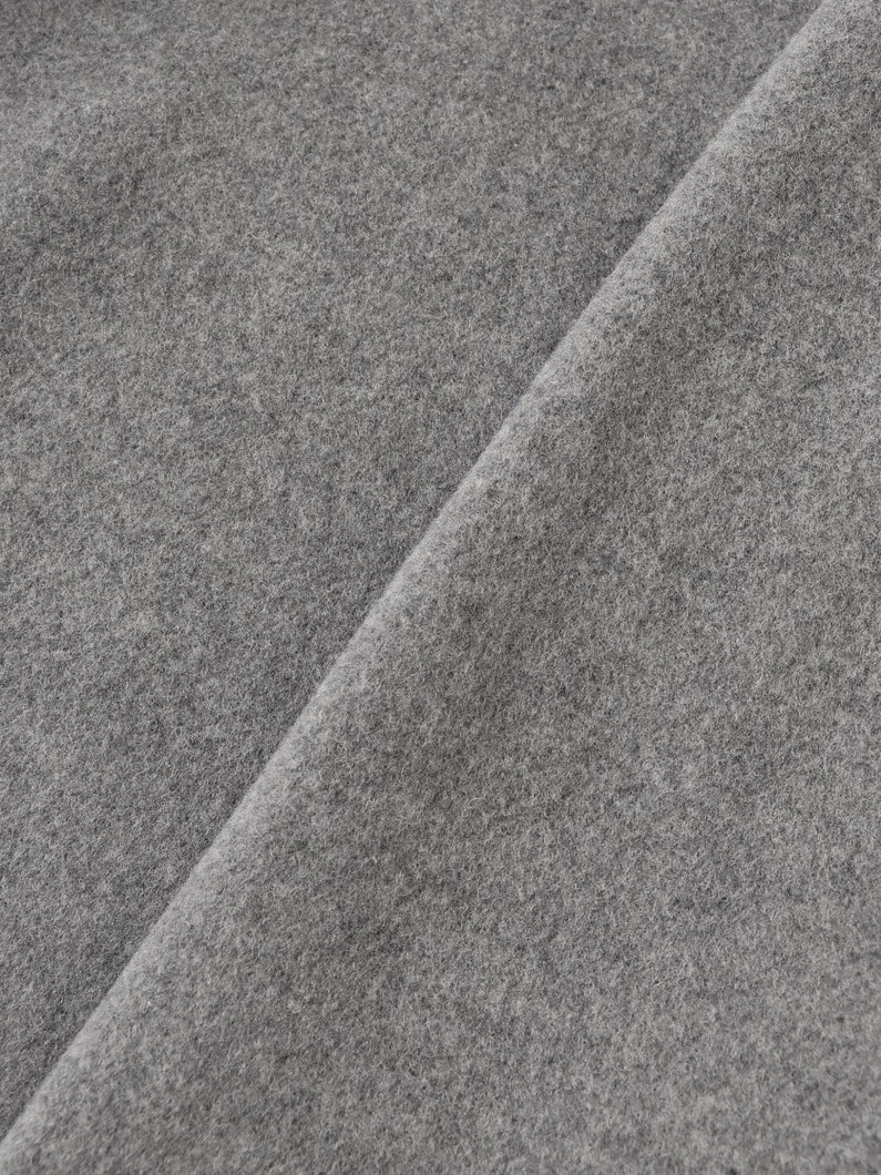 ウール フーディー コート 詳細画像 top gray 3