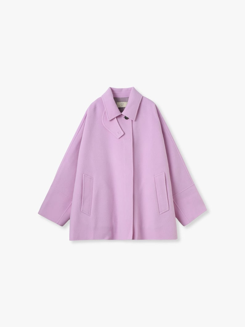リュクスシャルムビーバー ショートコート（プレオーダー） 詳細画像 lavender 8