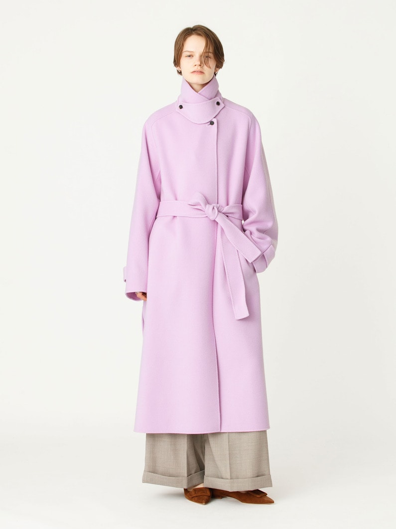 リュクスシャルムビーバー ロングコート（プレオーダー） 詳細画像 lavender
