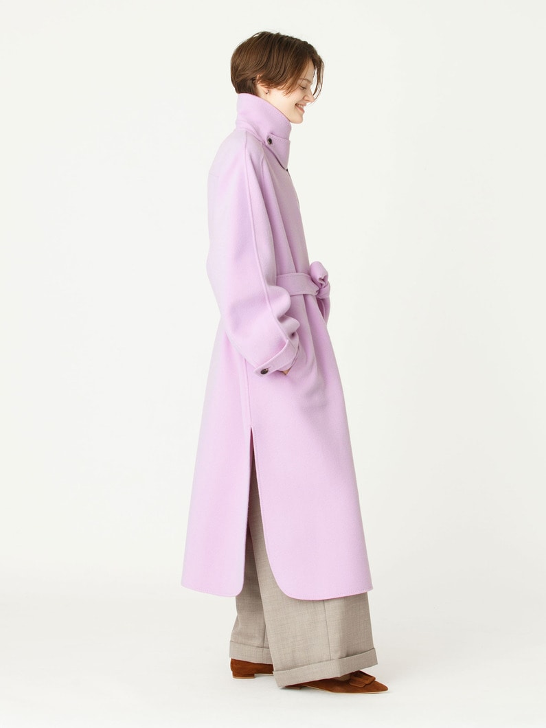 リュクスシャルムビーバー ロングコート（プレオーダー） 詳細画像 lavender 3