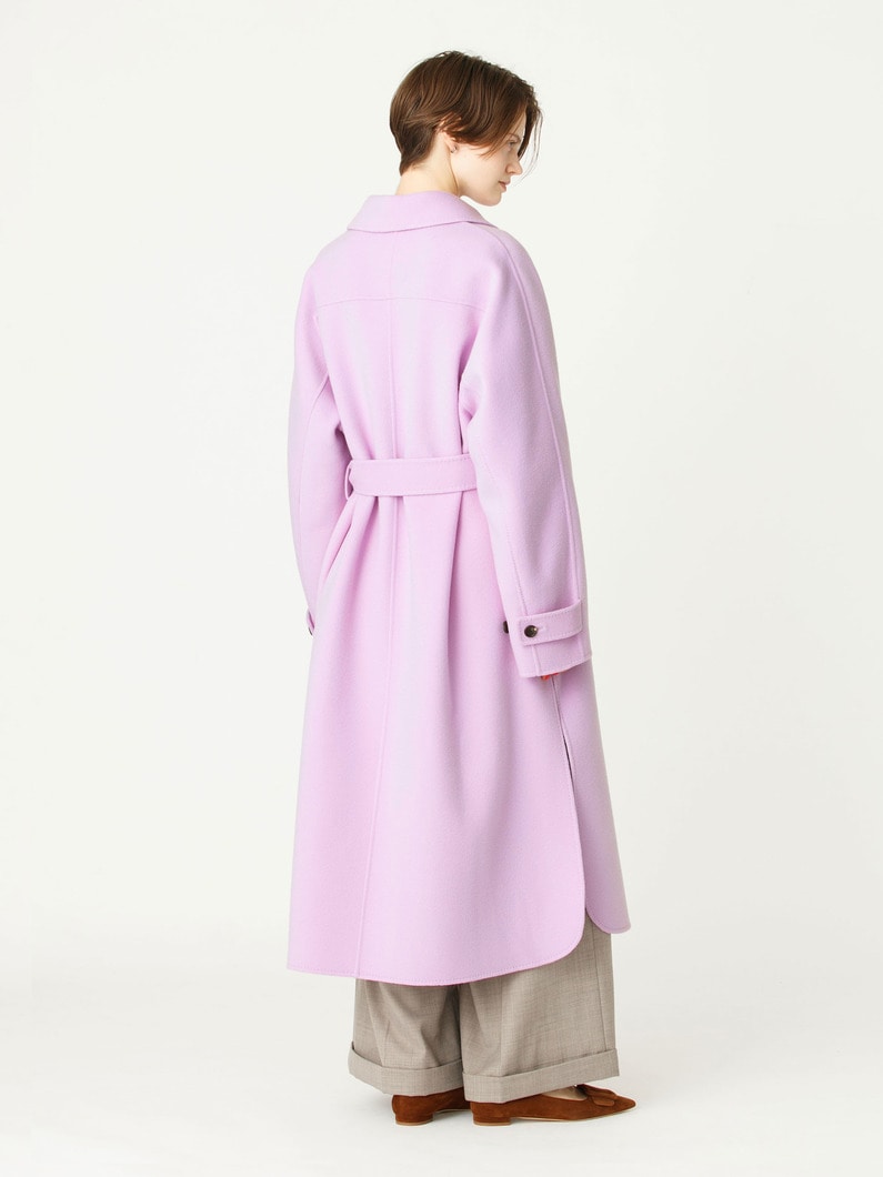 リュクスシャルムビーバー ロングコート（プレオーダー） 詳細画像 lavender 4