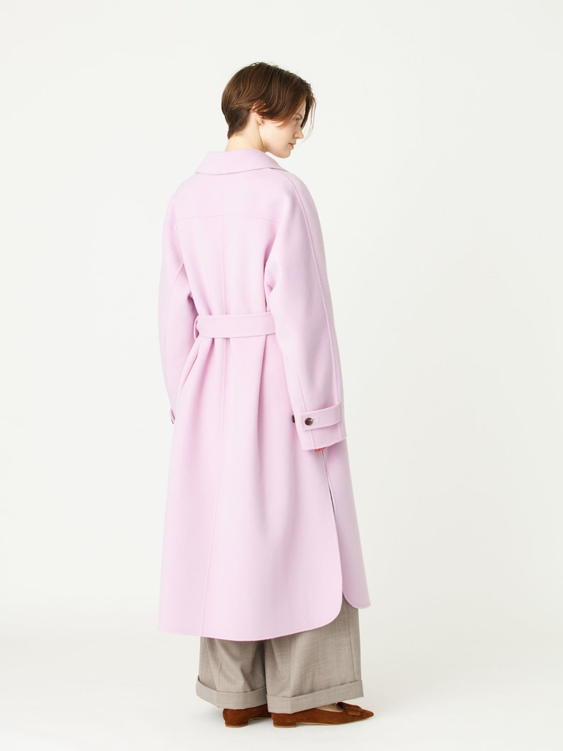 リュクスシャルムビーバー ロングコート（プレオーダー） 詳細画像 lavender 6