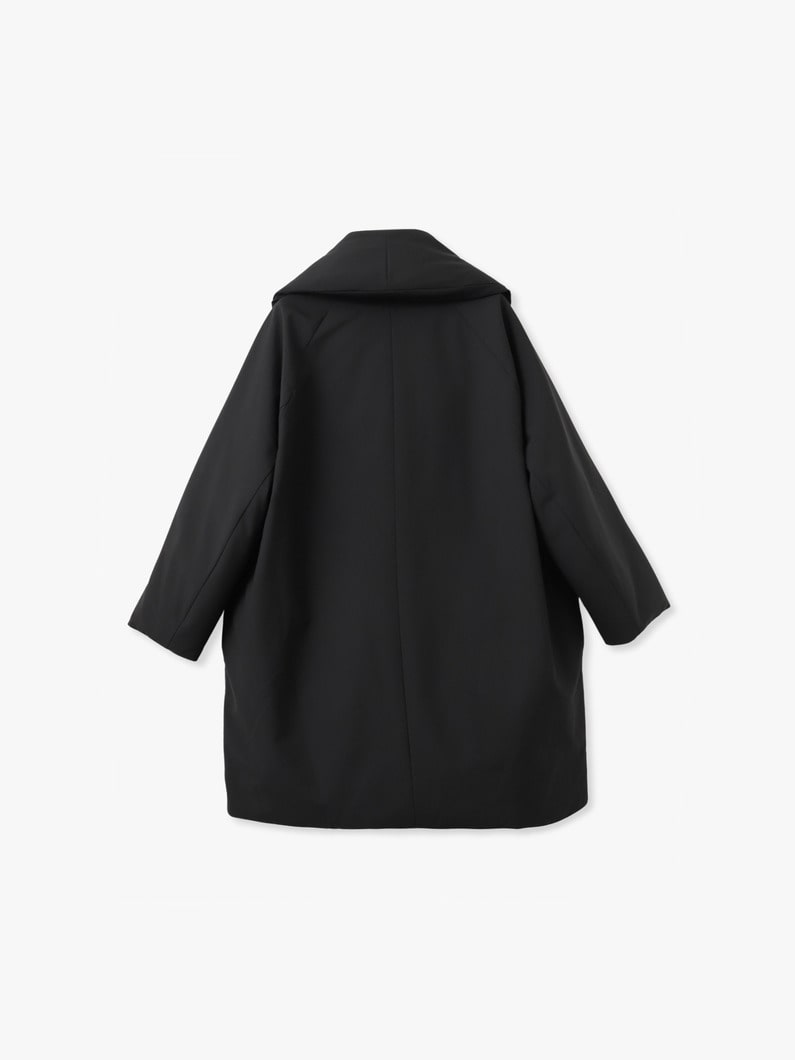 フォルムダウン ショールカラー ミドルコート（ブラック）（プレオーダー） 詳細画像 black 1