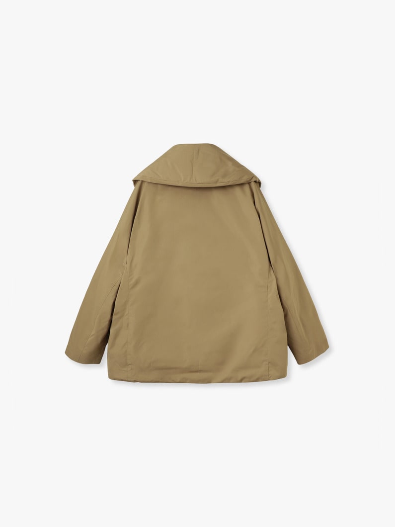 フォルムダウン ショールカラー コート（ベージュ）（プレオーダー） 詳細画像 beige 1