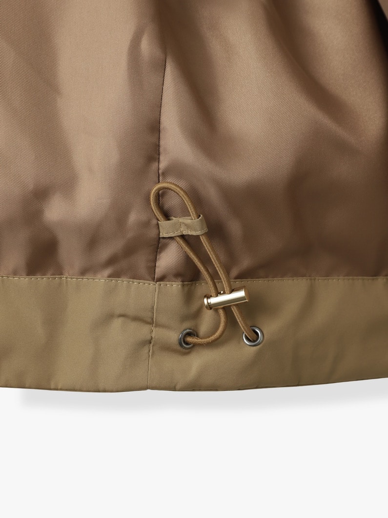 フォルムダウン ショールカラー コート（ベージュ）（プレオーダー） 詳細画像 beige 3